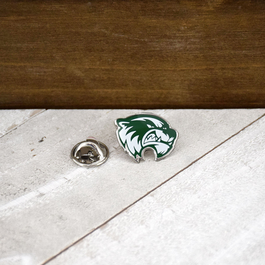 UVU Utah Valley Wolverines Silver Pins by Fan Frenzy Gifts