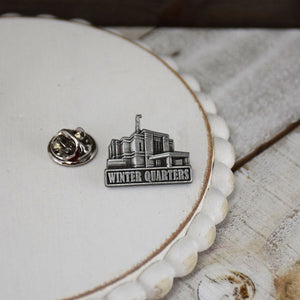 Winter Quarters Temple Pin