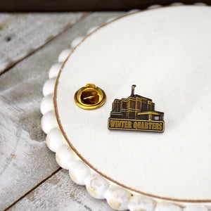 Winter Quarters Temple Pin