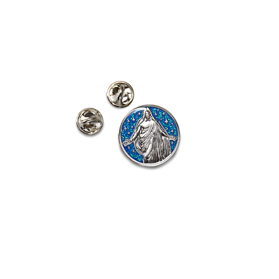 Ringmasters Christus with Sky Enamel Pin