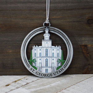 St. George Utah Temple Ornament
