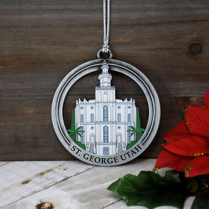 St. George Utah Temple Ornament