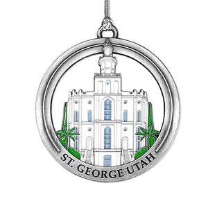 St. George Utah Temple Ornament