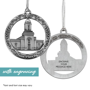 San Juan Puerto Rico Temple Ornament