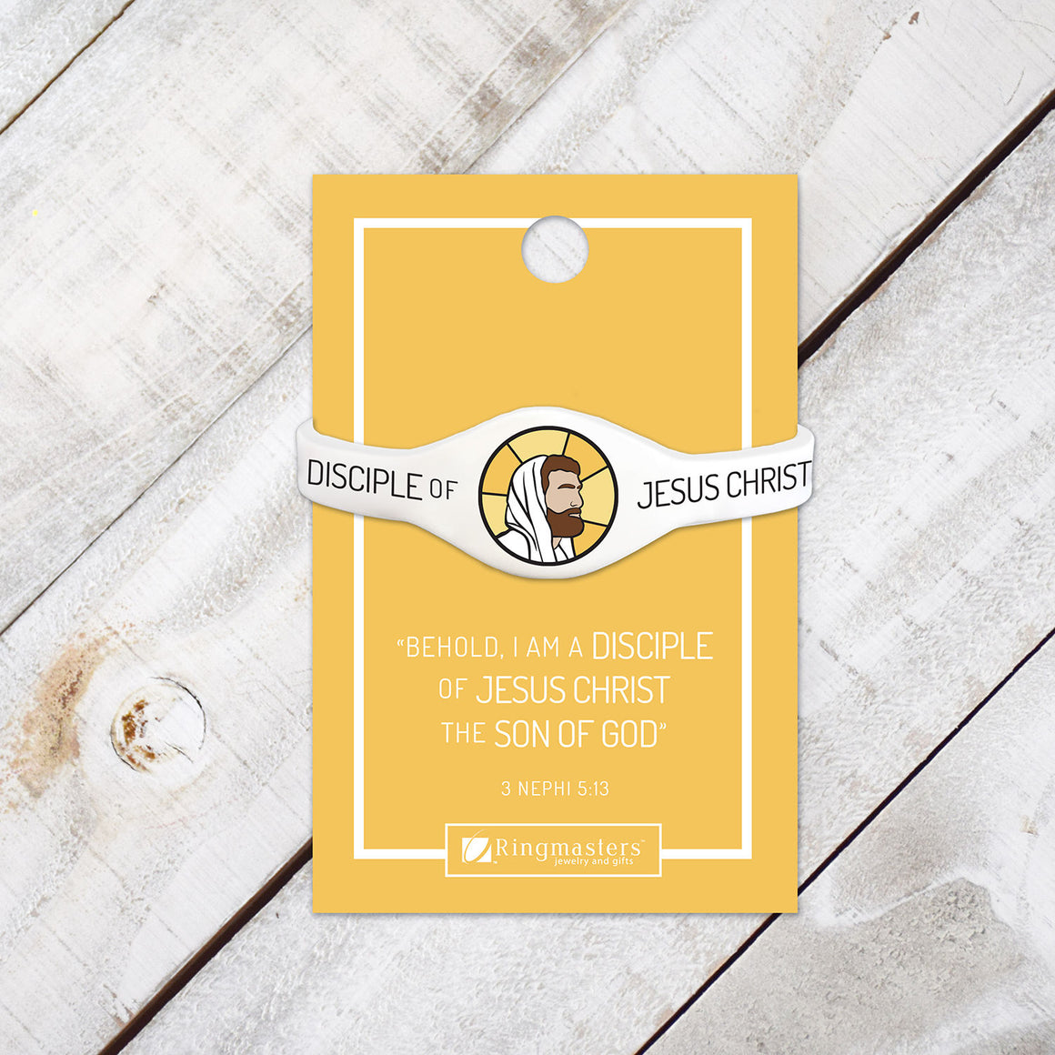 I am a Disciple of Jesus Christ 2024 Youth Theme Silicone Bracelet for The Church of Jesus Christ of Latter-day Saints