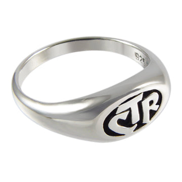 CTR Allegro Antiqued Ring - Sterling Silver