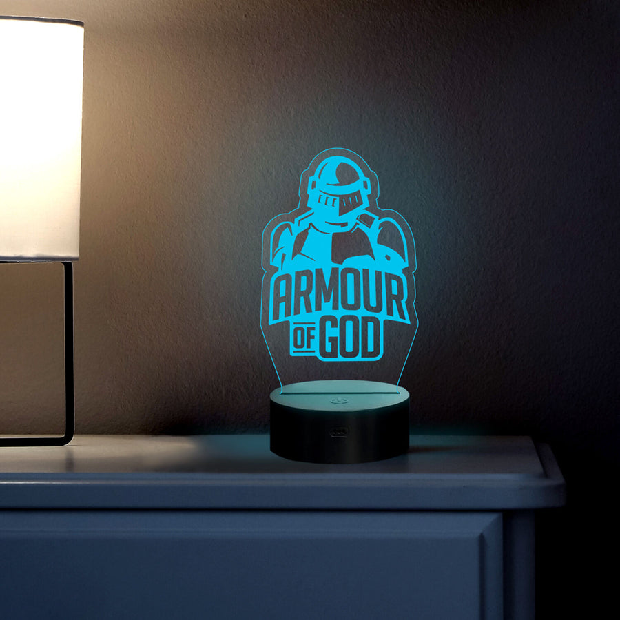 Armour of God Acrylic Nightlight