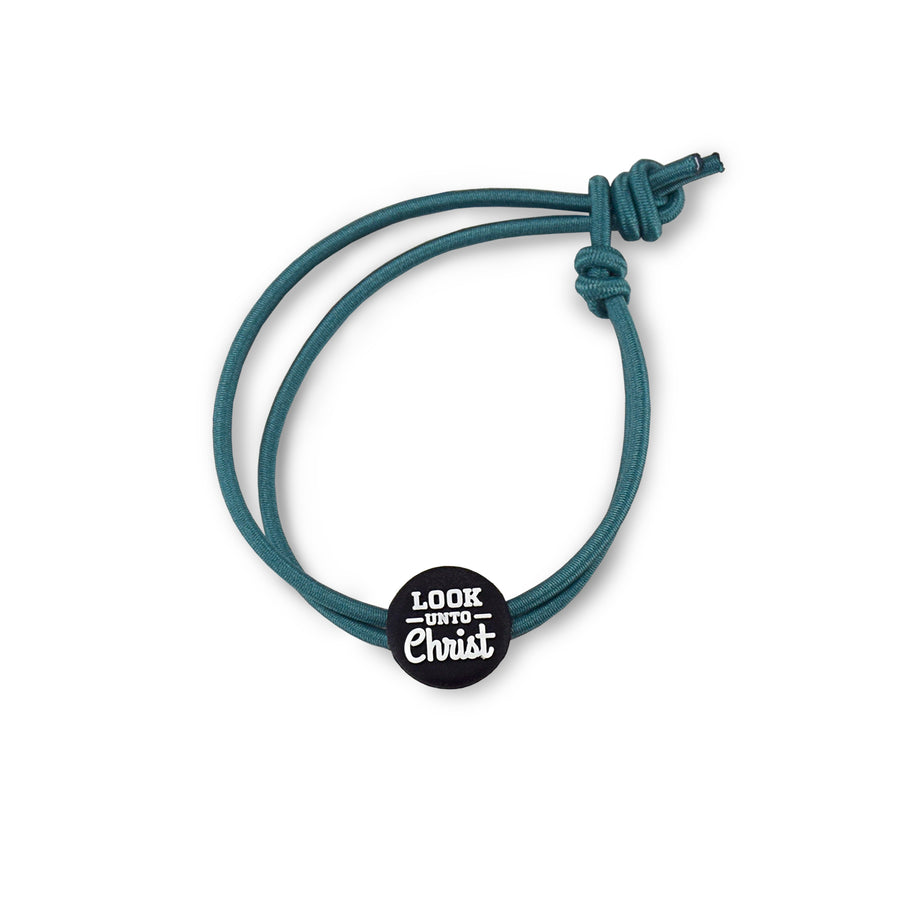 Look Unto Christ 2025 Youth Theme Waxed Cord Bracelet for The Church of Jesus Christ of Latter-day Saints