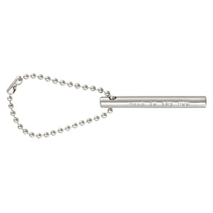 Keytag,HoldToRod,chain,silver