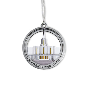 Jordan River Utah Color Temple Ornament