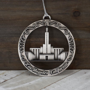 Los Angeles CA Temple Ornament