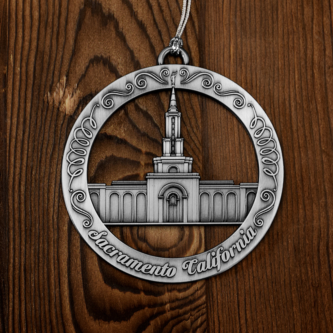 Sacramento California Temple Ornament