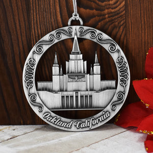 Oakland California Temple Ornament