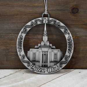 Ogden Utah Temple Ornament