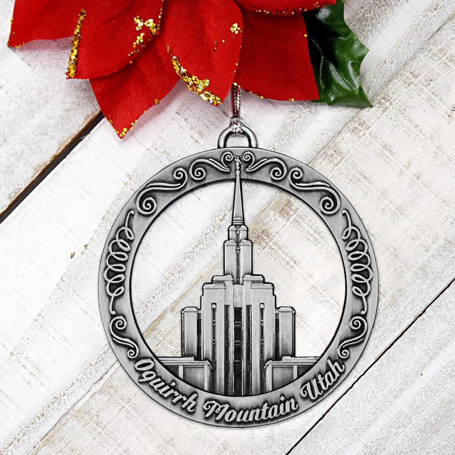 Oquirrh Mountain Utah Temple Ornament