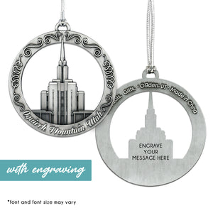 Oquirrh Mountain Utah Temple Ornament