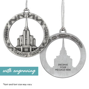 Rexburg Idaho Temple Ornament