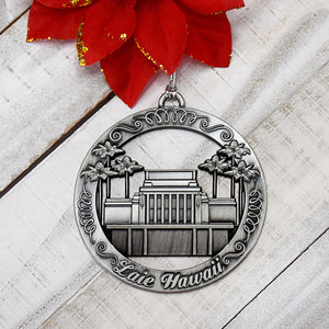 Laie Hawaii Temple Ornament