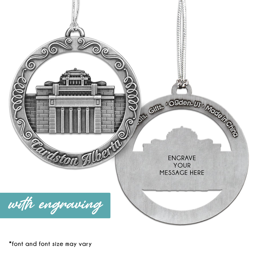 Cardston Alberta Temple Ornament