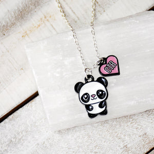 Choose the Right CTR Panda Enamel Necklace by Ringmasters