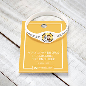 I am a Disciple of Jesus Christ 2024 Youth Theme Silicone Bracelet for The Church of Jesus Christ of Latter-day Saints