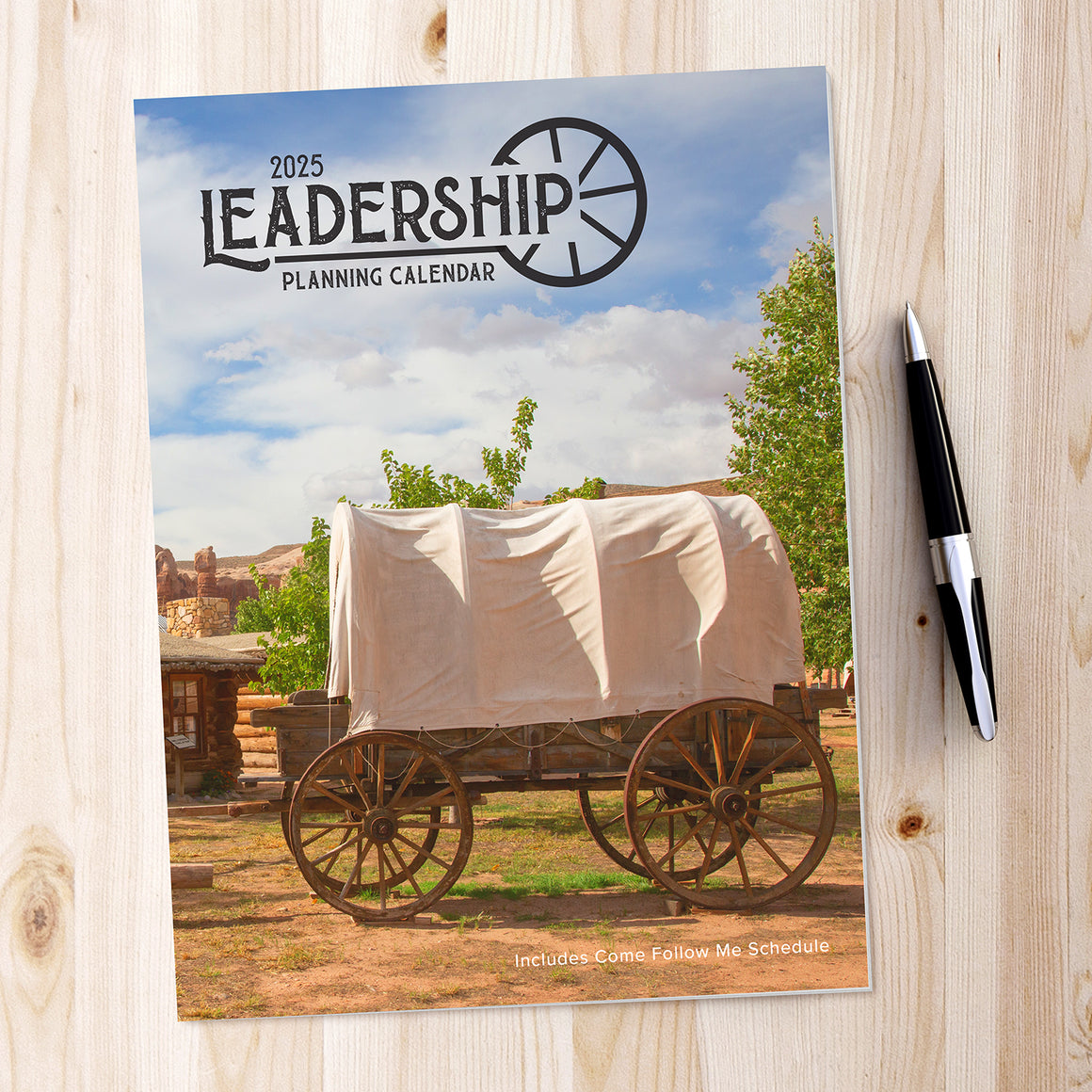 2025 Leadership Calendar with Come Follow Me Prompts