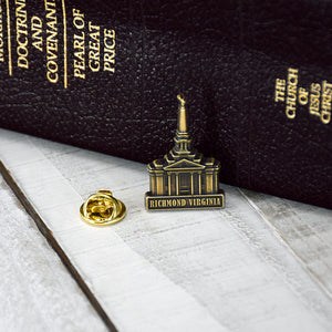 Richmond Virginia Utah Temple Pin