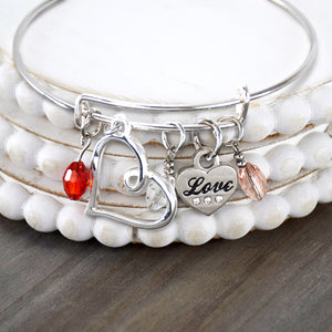 All You Need is LOVE Charm Bracelet