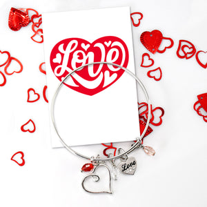 All You Need is LOVE Charm Bracelet
