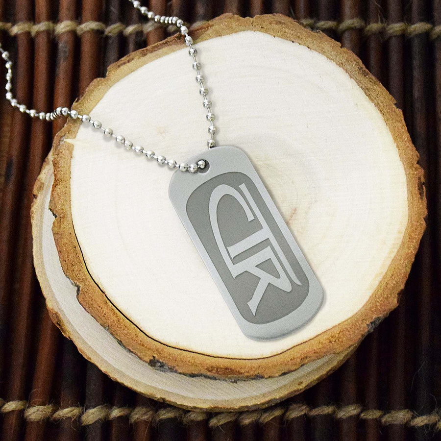 CTR or Choose The Right - Regular Size Dog Tag