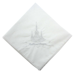 Men's Temple Handkerchief (Click to Select Temple)