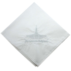 Men's Temple Handkerchief (Click to Select Temple)