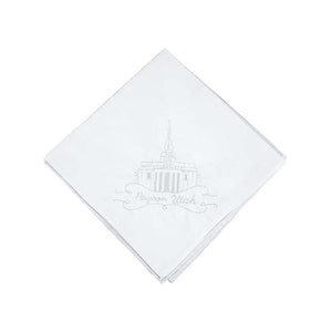 Men's Temple Handkerchief (Click to Select Temple)