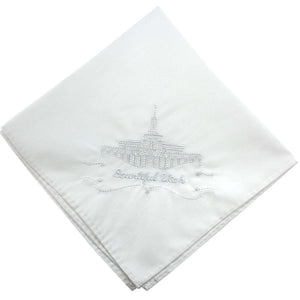 Men's Temple Handkerchief (Click to Select Temple)