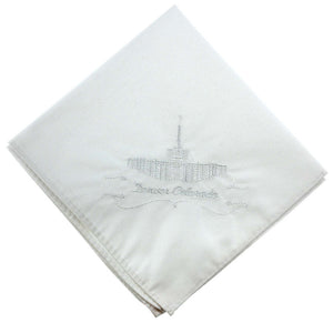 Men's Temple Handkerchief (Click to Select Temple)