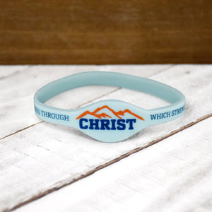 All Things Through Christ 2023 Youth Theme Silicone Bracelet for The Church of Jesus Christ of Latter-day Saints