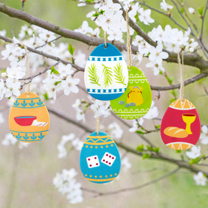 Christ Centered Advent Calendar Easter Ornament Set