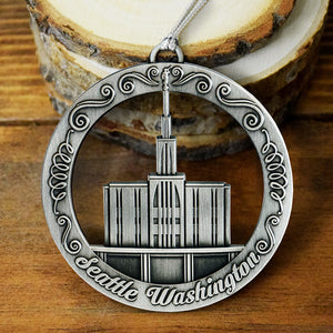 Seattle Washington Temple Ornament
