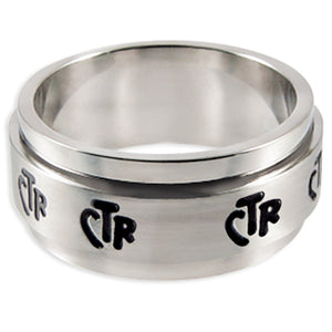 CTR Wide Spinner Ring - Stainless Steel