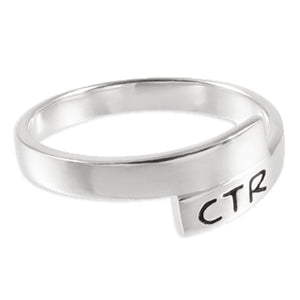 CTR Orbit Antiqued - Sterling Silver