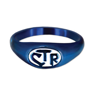 CTR Allegro Blue Ring -  Stainless Steel