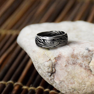 CTR Men's Designer Damascus Ring - Tungsten Carbide