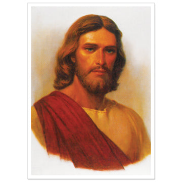 Christ in Red Robe Print - 3x4" 50 pack