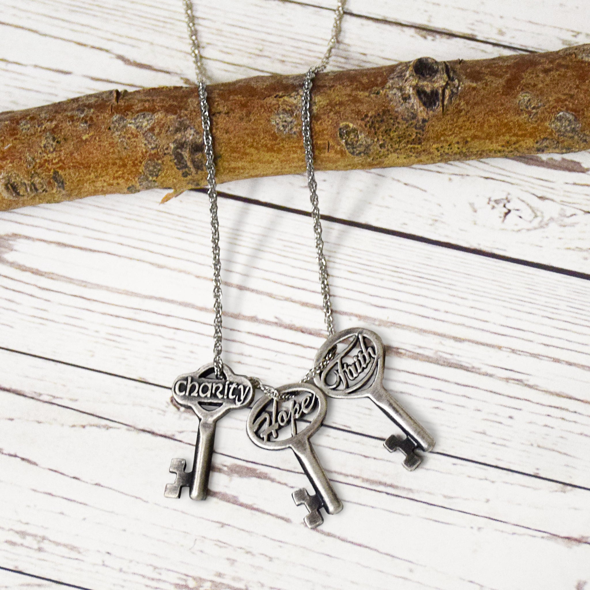 Shop the Brother Wolf Necklace KS49-SS | Brockhaus Jewelry