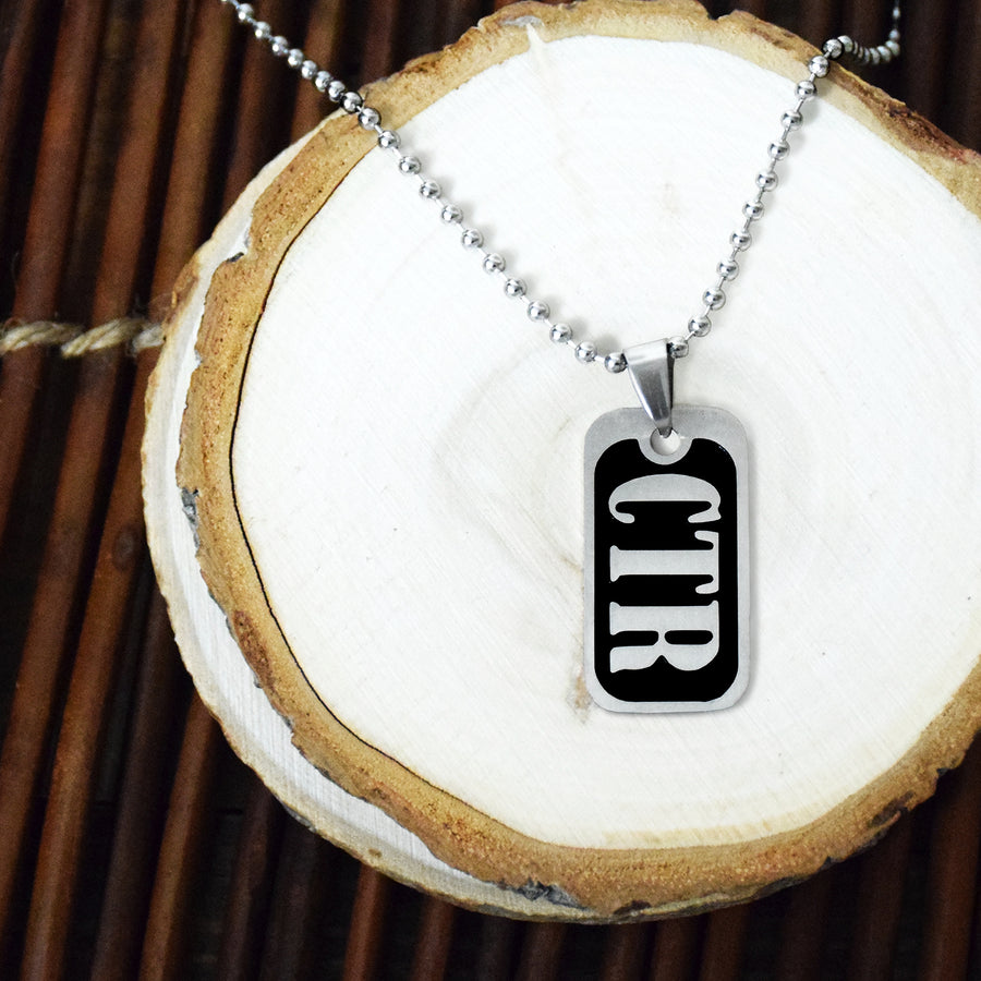 CTR or Choose The Right Mini Dog Tag