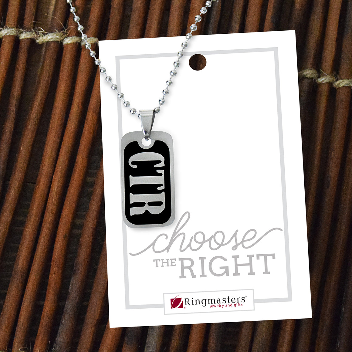 CTR or Choose The Right Mini Dog Tag