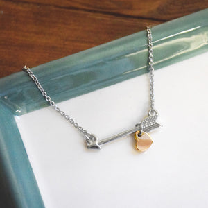Trust In The Lord - Arrow Necklace