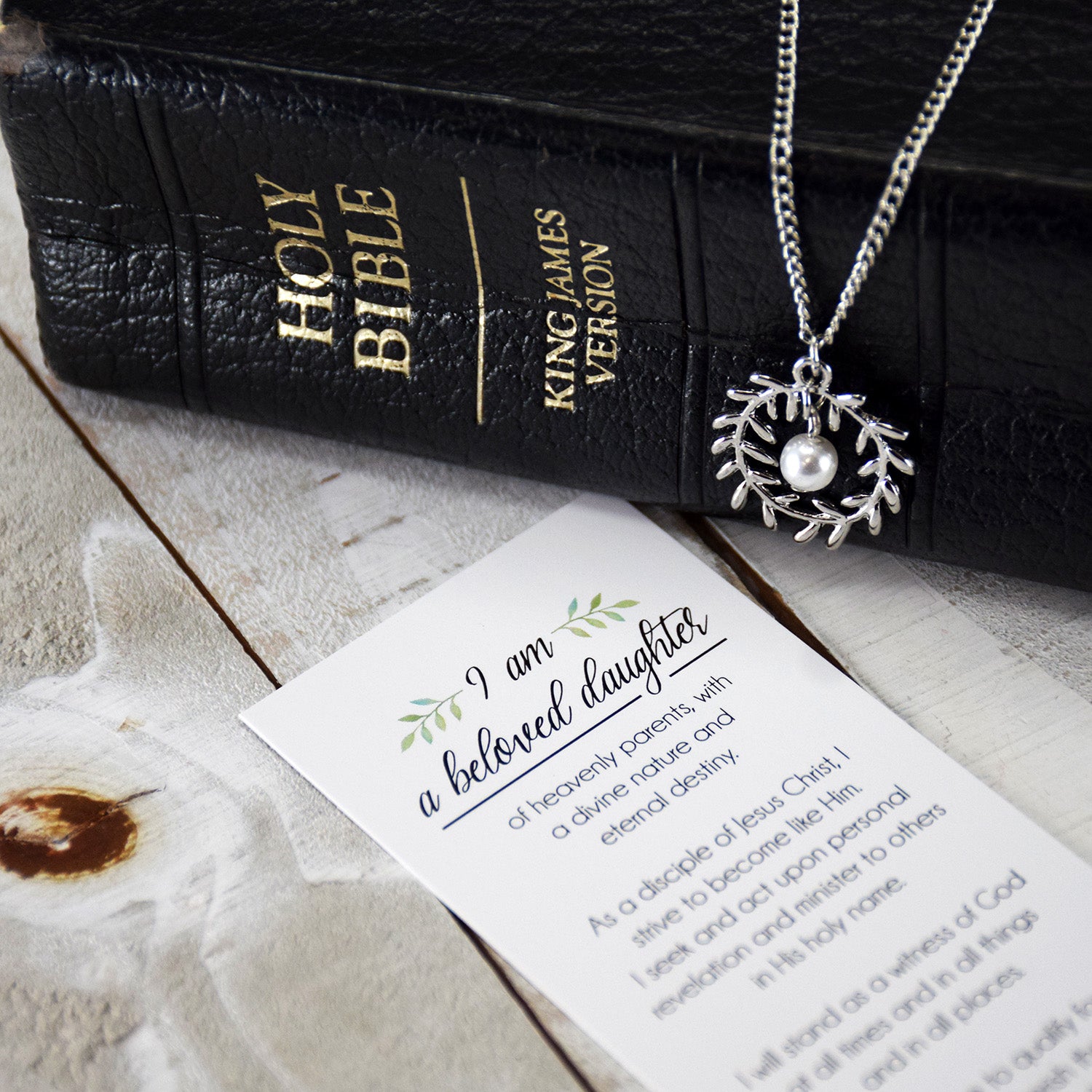 Baby Cross Necklace | Baptism Gift | Molly B London