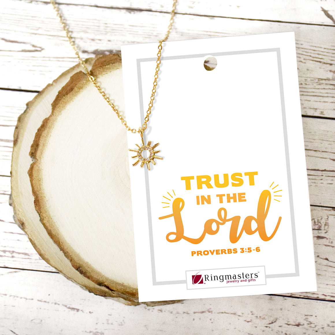 Trust In The Lord - Sun Necklace - 2022 Youth Theme