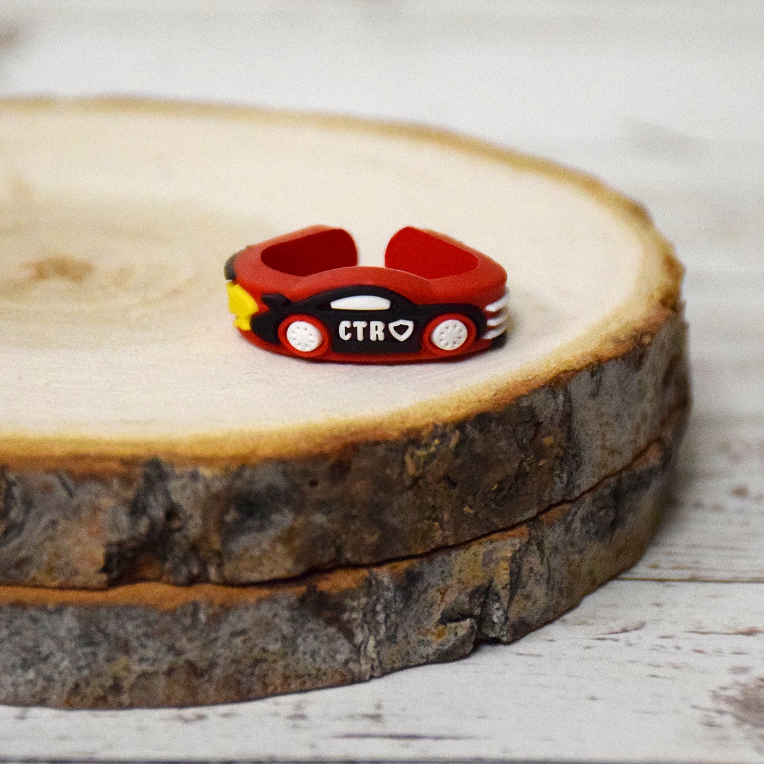 CTR Race Car - Kids Adjustable Ring - Shop Ringmasters